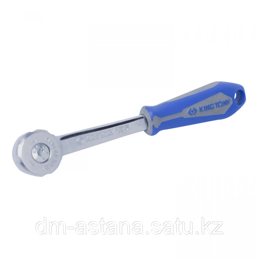 KING TONY Трещотка 1/4", 140 мм, 72 зубца, дисковый механизм KING TONY 2755-55G