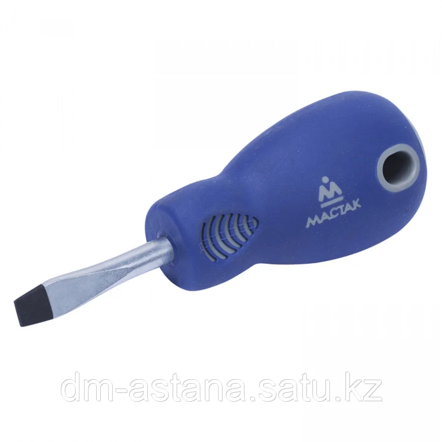 МАСТАК Отвертка шлицевая Slotted 6.5х38 мм, держатель МАСТАК 040-65038H