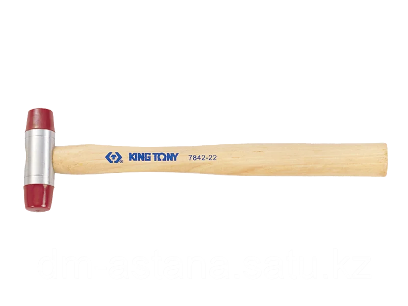 KING TONY Киянка 60 мм, 875 г, полиуретановые сменные насадки KING TONY 7842-60