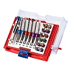 Набор вставок (бит) 1/4", TORX, HEX, PZ, PH, SLOT, 19 предметов МАСТАК 058-10019C