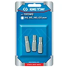 Набор вставок (бит) 1/4", HEX, 4, 5, 6 мм, 3 предмета KING TONY 1003MQ