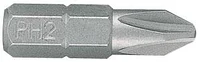 Вставка (бита) торцевая 1/4", Phillips, PH2, L = 25 мм KING TONY 102502P