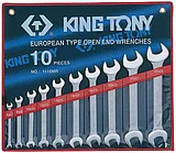 Набор рожковых ключей, 6-28 мм, 10 предметов KING TONY 1110MR