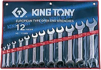 Набор рожковых ключей, 6-32 мм, 12 предметов KING TONY 1112MR