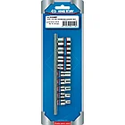 Набор торцевых головок 1/4", шестигранные, 4-13 мм, 9 предметов KING TONY 2509MR