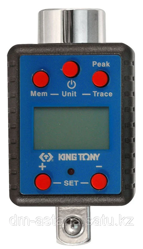 Динамометрический адаптер серии "DIGITAL", 3/4", 200-1000 Нм, кейс KING TONY 34607-1A