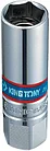 Головка свечная шестигранная 3/8", 16 мм, магнитный фиксатор KING TONY 366516