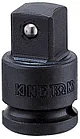 Переходник ударный 3/8">1/2", с шариковым фиксатором KING TONY 3864P