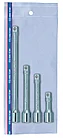 Набор удлинителей 1/2", 75, 125, 150, 250 мм, 4 предмета KING TONY 4104PR