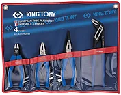 Набор пассатижей и бокорезов, 4 предмета KING TONY 42104GP01