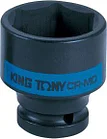 Головка торцевая ударная шестигранная 1/2", 19 мм KING TONY 453519M