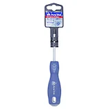 Отвертка крестовая Phillips 1х75 мм, держатель МАСТАК 041-01075H, фото 3