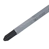Отвертка крестовая Phillips 2 x100 мм, силовая, держатель МАСТАК 041-02102H, фото 2