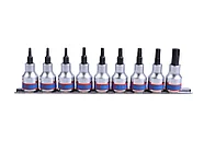 Набор торцевых насадок 3/8", TORX, Т10-Т50 мм, L = 50 мм, 9 предметов KING TONY 3109PR8